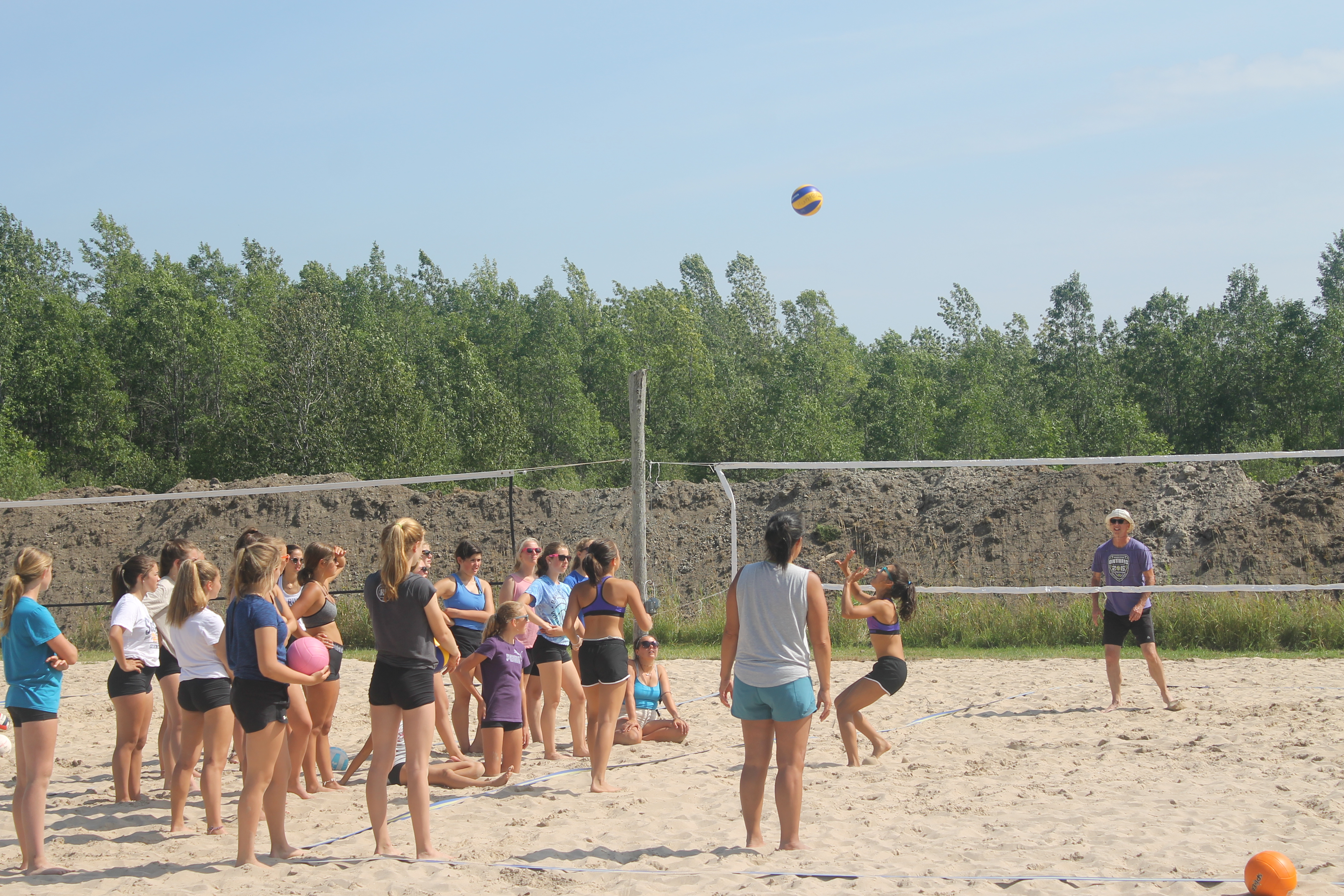 Volleyball on the Beach